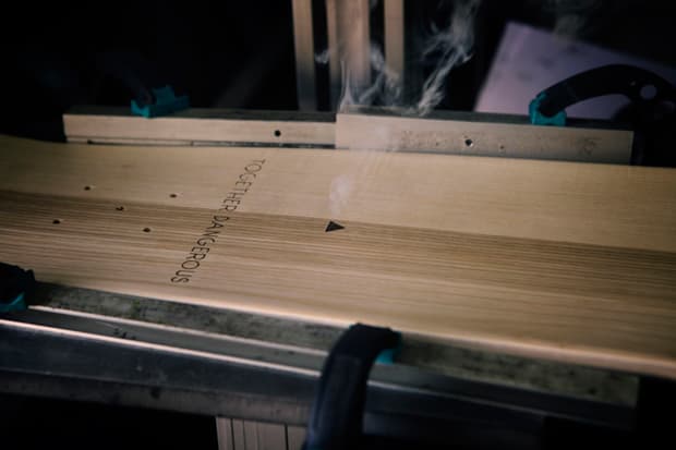 Carhartt WIP x Waara Skateboards CRUISER BOARD 手工製別注交通板