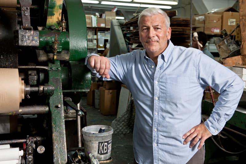 Club Monaco 造訪知名印刷公司 Terrapin Stationers 了解手造印染技術卡片的製作流程