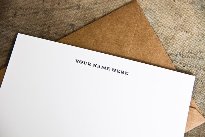 Club Monaco 造訪知名印刷公司 Terrapin Stationers 了解手造印染技術卡片的製作流程