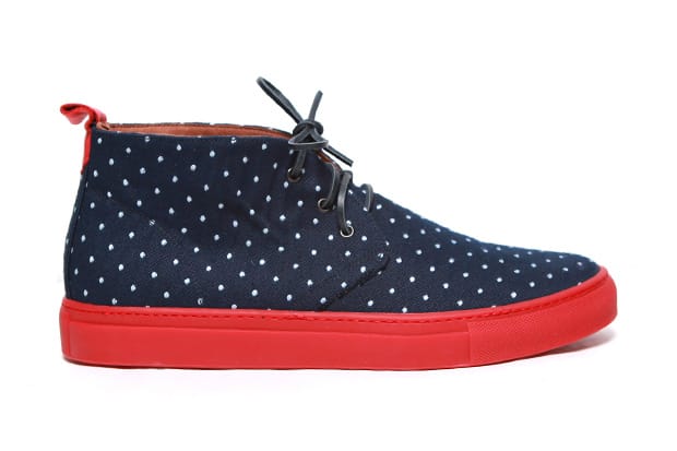 Del Toro Polka Dot Sunbrella Alto Chukka