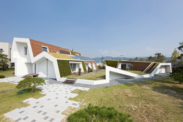 UNSANGDONG Architects 設計的 E+ Green Home 綠色建築