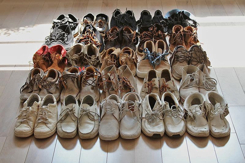 Emile Haynie 的個人 visvim 鞋款蒐藏