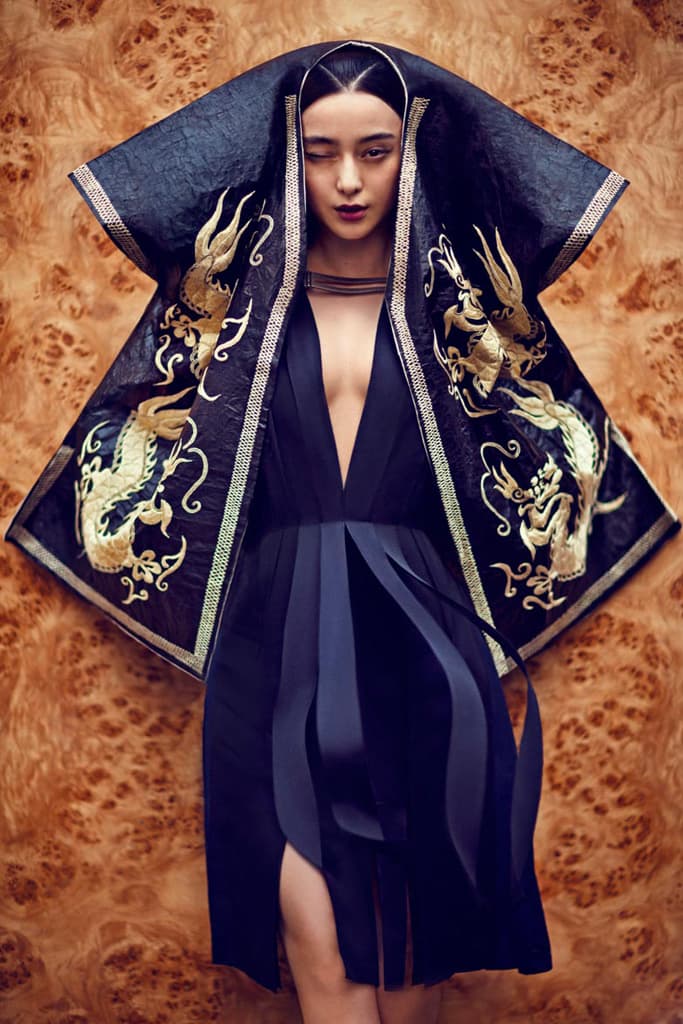 范冰冰與攝影師陳漫合作打造 i-D 雜誌 2012 秋季特刊造型特輯