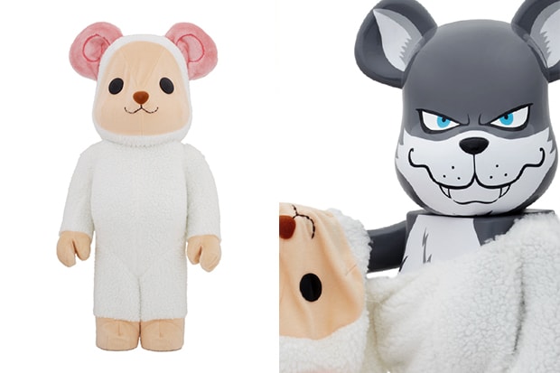 fragment design x Medicom Toy World Wide Tour 2 Osaka Bearbrick 400% & 1000% - 2nd Model