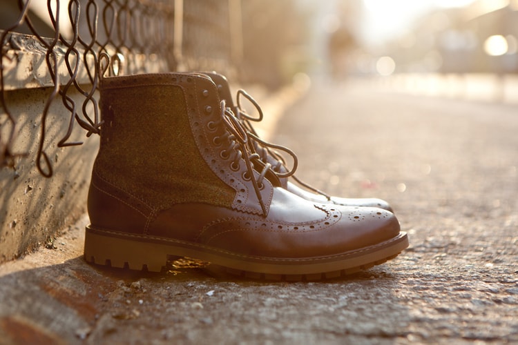 Harris Tweed x Clarks 2012 Fall/Winter Montacute Lord