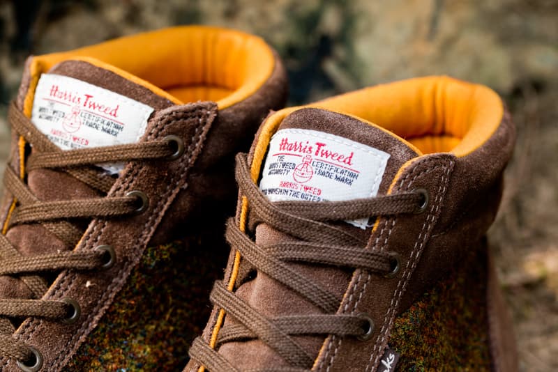 Harris Tweed x Clarks 2012 Fall/Winter Torbay Point Khaki Suede Sports Boots