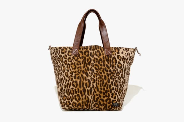 Head Porter Leopard Print Tote Bag