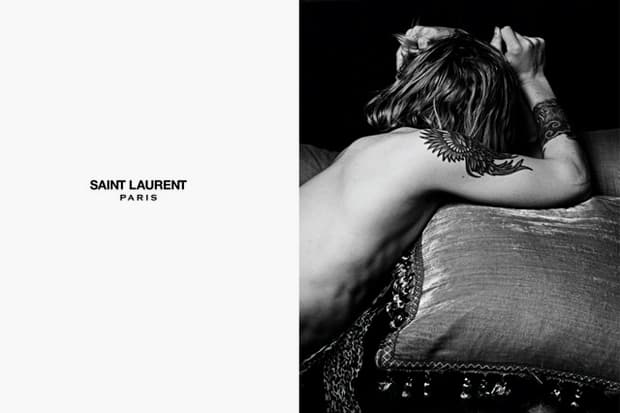 Hedi Slimane 職掌的 Saint Laurent 發表首張品牌形象照片