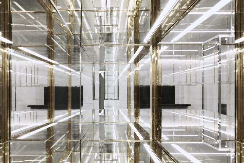 Hedi Slimane 於上海揭露全新的 YSL 專門店室內裝潢設計