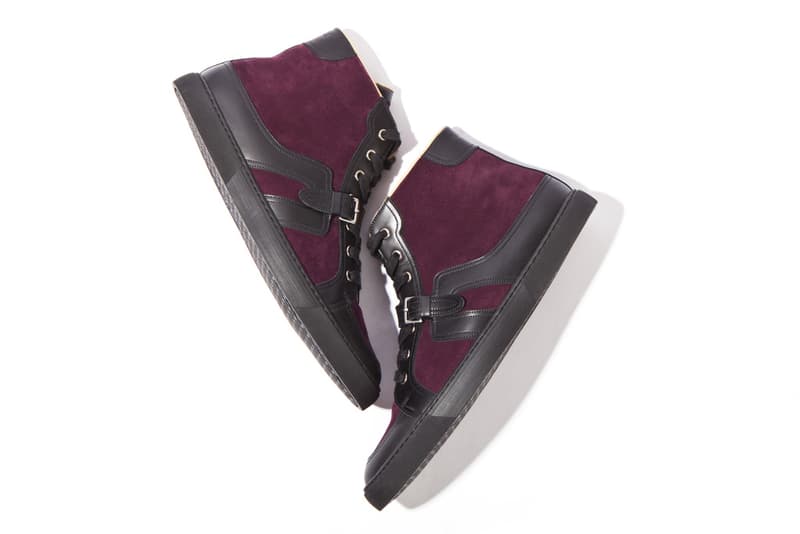 Hermes 2012 秋冬 Quantum High-top Sneakers Prune/Noir