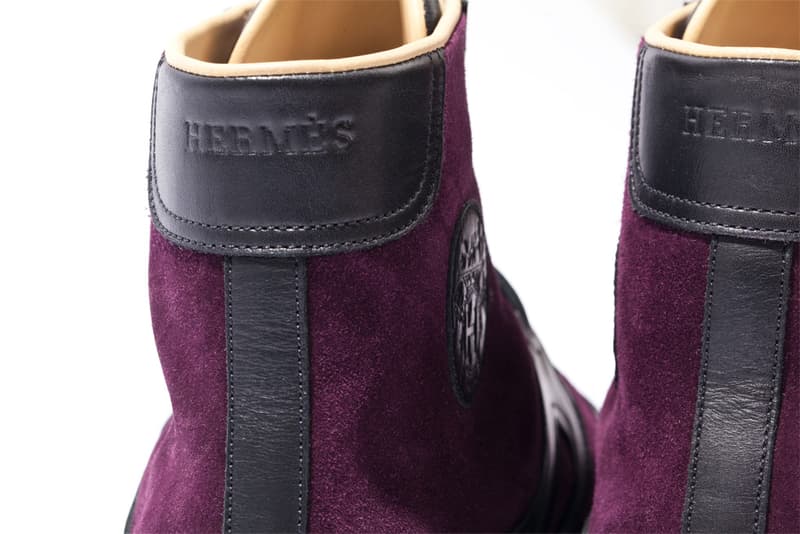 Hermes 2012 秋冬 Quantum High-top Sneakers Prune/Noir