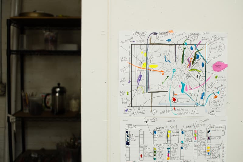 Hypebeast Spaces: 藝術家 Erik Parker 的個人工作室