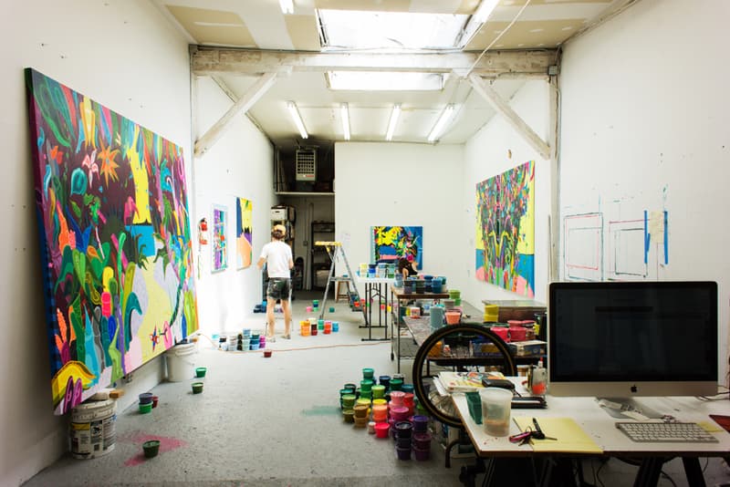 Hypebeast Spaces: 藝術家 Erik Parker 的個人工作室