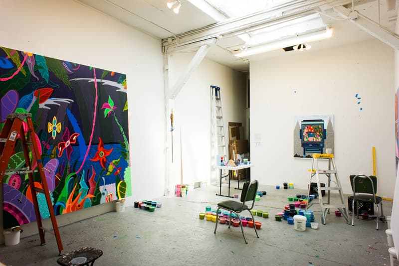 Hypebeast Spaces: 藝術家 Erik Parker 的個人工作室