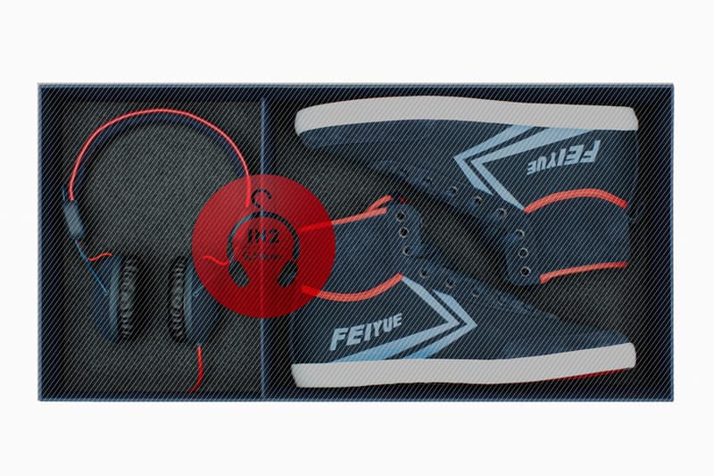  IN2 及 Feiyue 合作推出別注鞋款和耳機