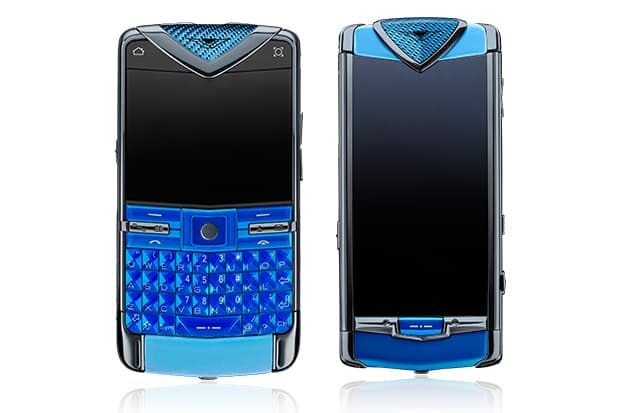 Italia Independent x Vertu 2012 Constellation Blue 高端奢華系列限量手機