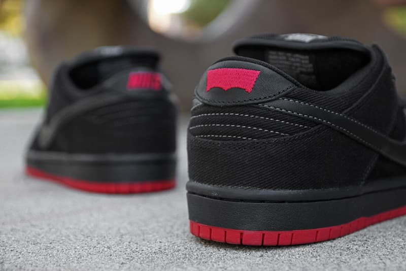 Levi’s x Nike SB Dunk Low Premium 聯名鞋款細節一覽