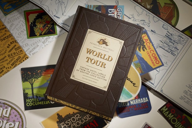 Louis Vuitton 路易威登發表以復古酒店標籤為靈感打造的 “WORLD TOUR”旅遊書籍