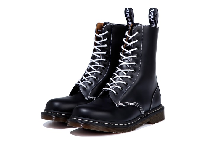 NHIZ x Dr. Martens 1490 10-eye 革靴