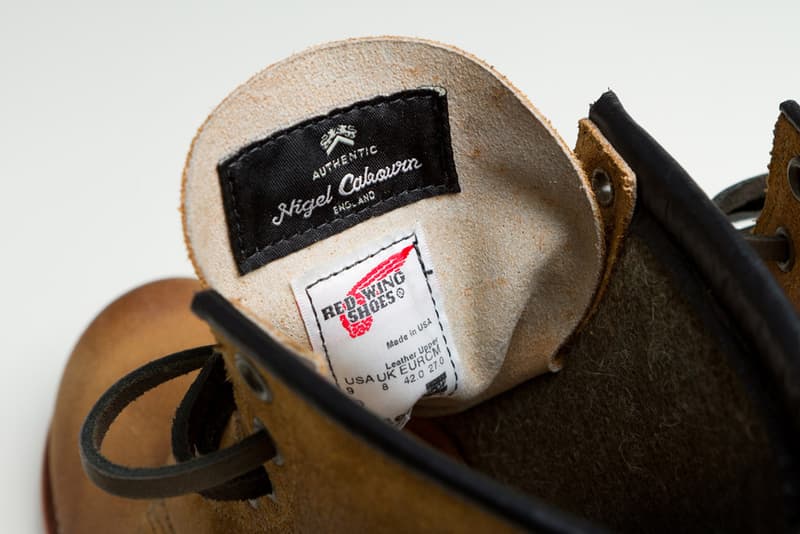 Nigel Cabourn x Red Wing Heritage 別注 Munson Boot 革靴