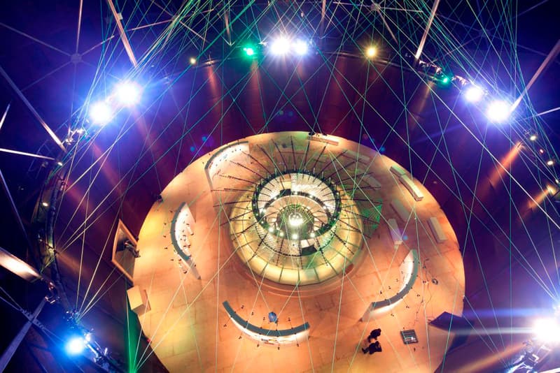 Nike 於北京設計週 Beijing Design Week 推出 Flyknit Collective Feather Pavilion 創意藝術建築空間