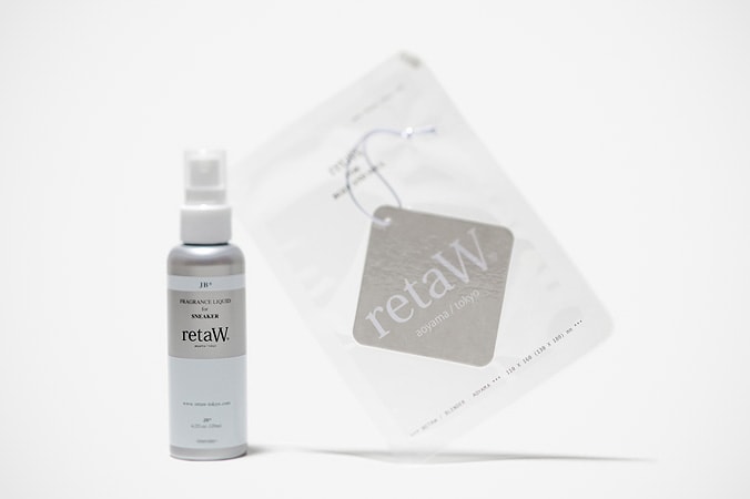 retaW Fragrance Sneaker Spray and Fragrance Car Tag