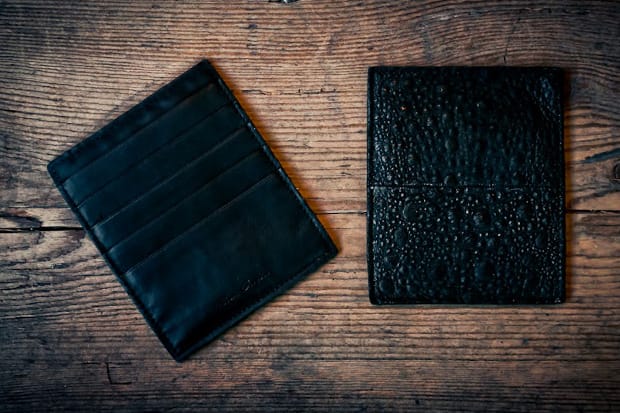 Rick Owens 蟾蜍皮革 Card Wallet