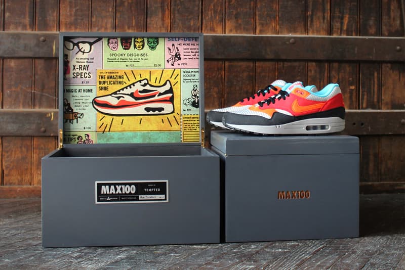 Social Status x MAX100 x Nike Air Max 1 獨特聯名藝術時尚企劃最後五款實體設計鞋款揭曉！ 