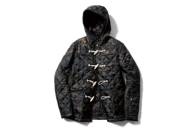 SOPHNET. 2012 秋冬 CAMOUFLAGE QUILTING DUFFLE BLOUSON 迷彩外套