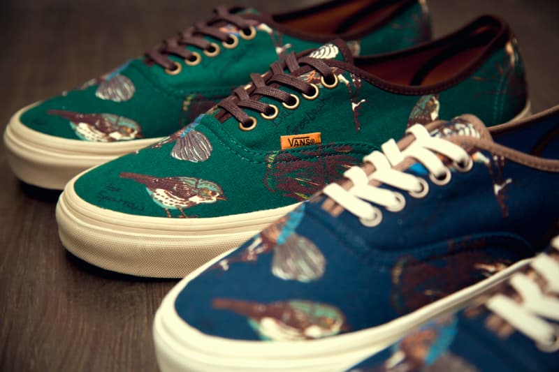 Vans California 2012 秋冬 “Birds” Authentic CA 鞋履系列