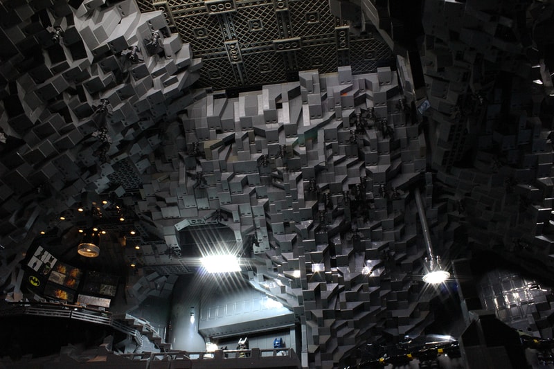 20,000 Parts and Weighs 100 Pounds Lego Batcave by Carlyle Livingston II and Wayne Hussey