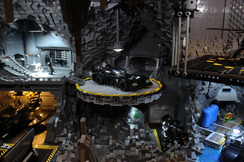 20,000 Parts and Weighs 100 Pounds Lego Batcave by Carlyle Livingston II and Wayne Hussey