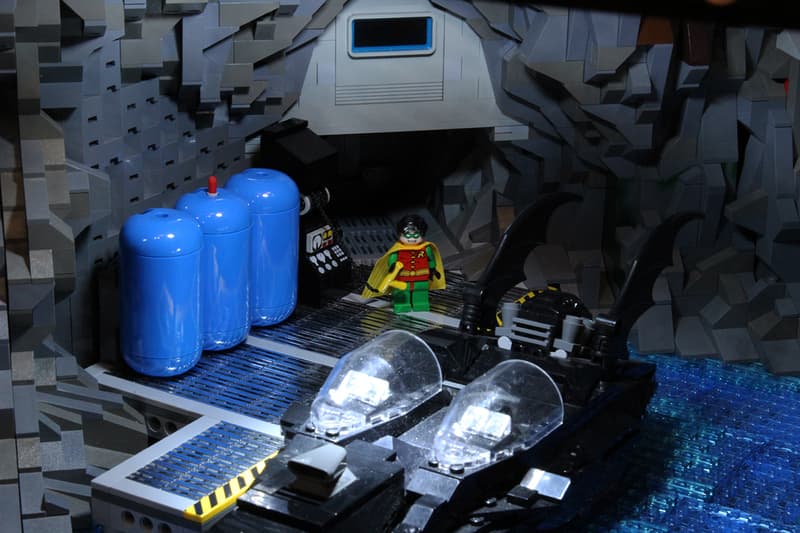 20,000 Parts and Weighs 100 Pounds Lego Batcave by Carlyle Livingston II and Wayne Hussey