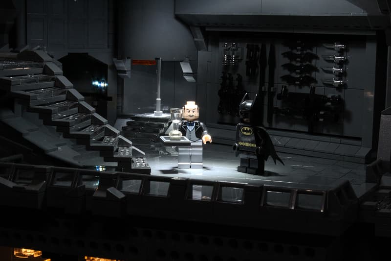 20,000 Parts and Weighs 100 Pounds Lego Batcave by Carlyle Livingston II and Wayne Hussey