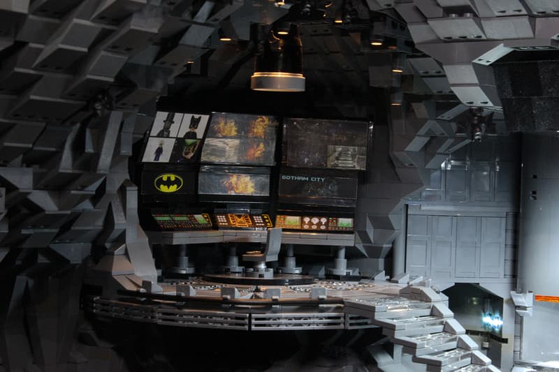 20,000 Parts and Weighs 100 Pounds Lego Batcave by Carlyle Livingston II and Wayne Hussey