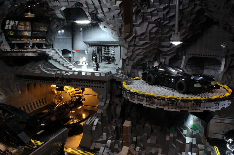 20,000 Parts and Weighs 100 Pounds Lego Batcave by Carlyle Livingston II and Wayne Hussey