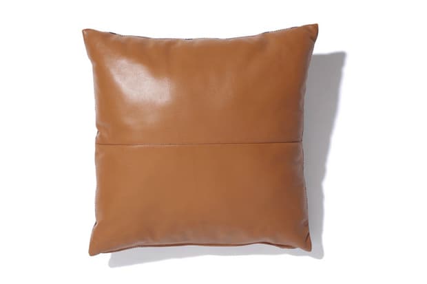 A Bathing Ape 2012 Fall/Winter LEATHER × BAPE CHECK CUSHION