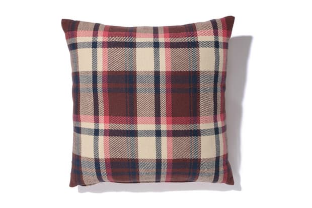 A Bathing Ape 2012 Fall/Winter LEATHER × BAPE CHECK CUSHION