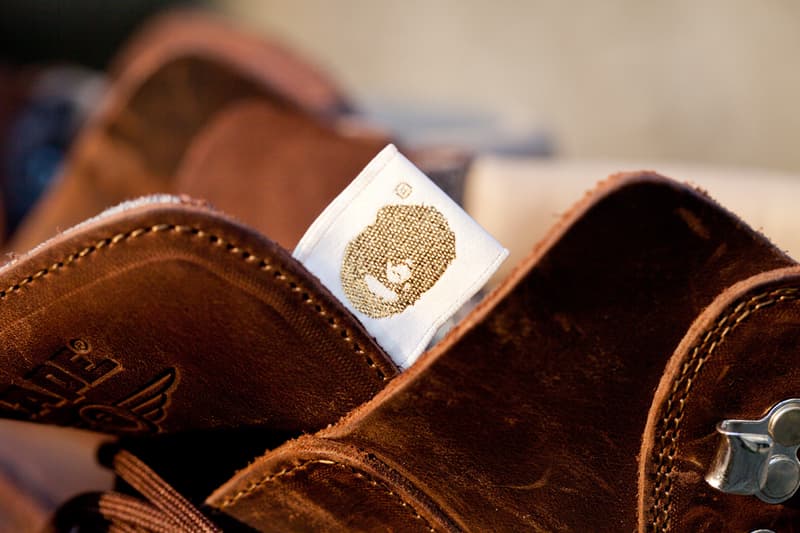 A Bathing Ape 2012 秋冬 MOUNTAIN SOLDIER BOOTS 山靴細覽