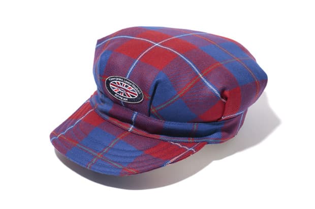 A Bathing Ape 2012 秋冬 TARTAN CHECK WORK CAP