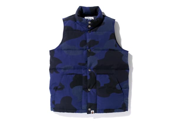 A Bathing Ape 2012 Fall/WInter ZOOM COLOR CAMO DOWN VEST