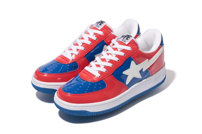A Bathing Ape London 10 週年別注紀念限量 BAPESTA 鞋款