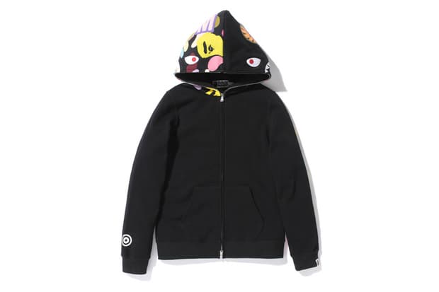 A Bathing Ape SHARK ZOOM ABC MULTI FULL ZIP HOODIE 有帽衛衣