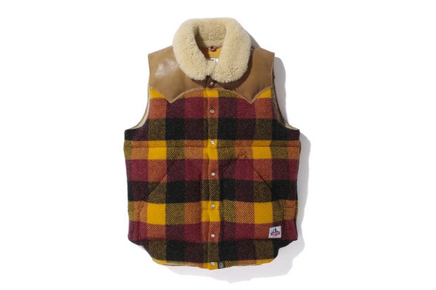 A Bathing Ape x Rocky Mountain Featherbed 2012 Fall/Winter BAPE CHECK Down Vest
