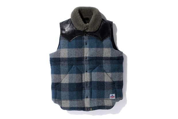 A Bathing Ape x Rocky Mountain Featherbed 2012 Fall/Winter BAPE CHECK Down Vest