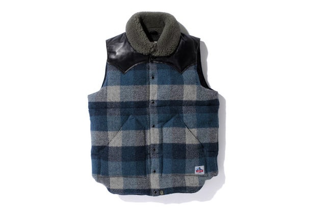 A Bathing Ape x Rocky Mountain Featherbed 2012 Fall/Winter BAPE CHECK Down Vest