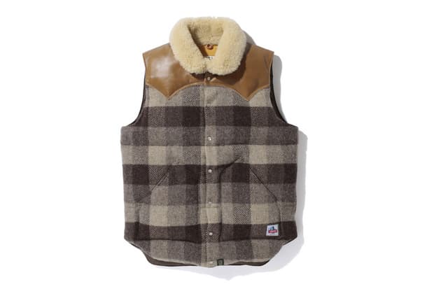 A Bathing Ape x Rocky Mountain Featherbed 2012 Fall/Winter BAPE CHECK Down Vest