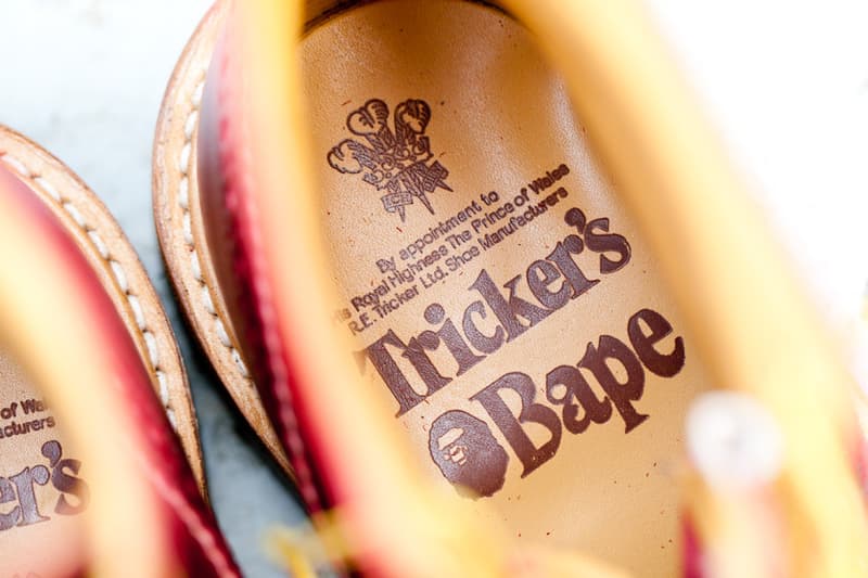  A Bathing Ape x Tricker’s 2012 秋冬 Stow Boots 聯名別注靴款細覽