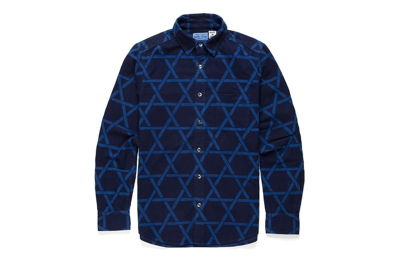 Blue Blue 2012 秋冬 Discharged Indigo Dyed Shirt 襯衫