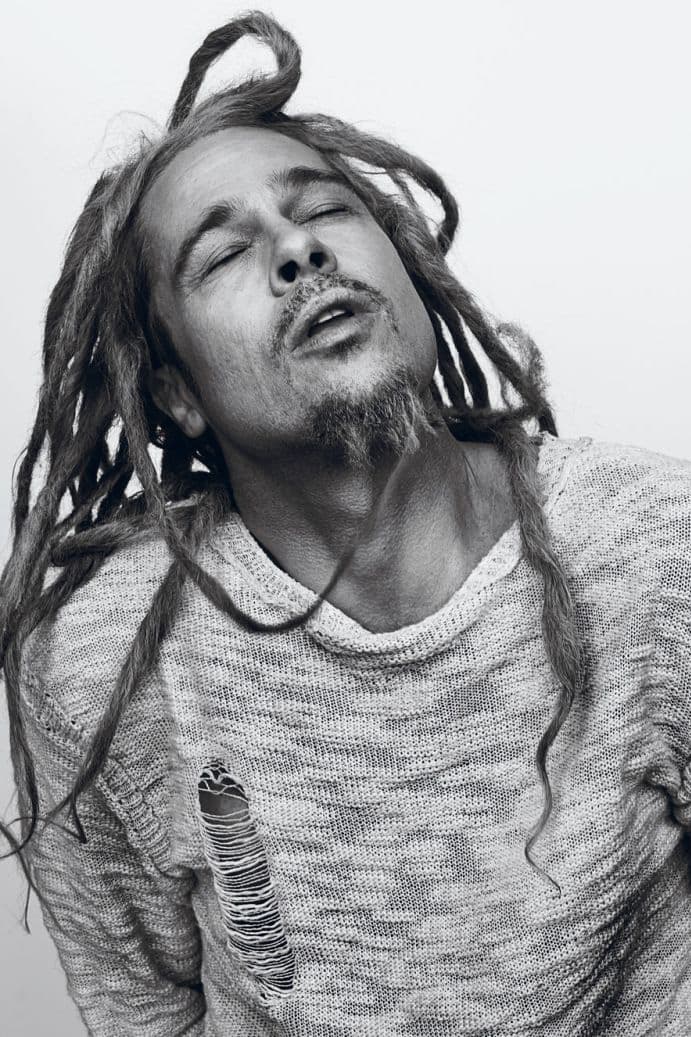  Brad Pitt 於最新一期 "Interview Magazine" 中演繹多個不同造型